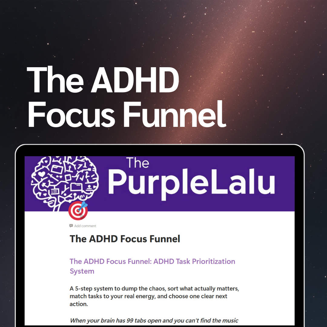 The ADHD Focus Funnel