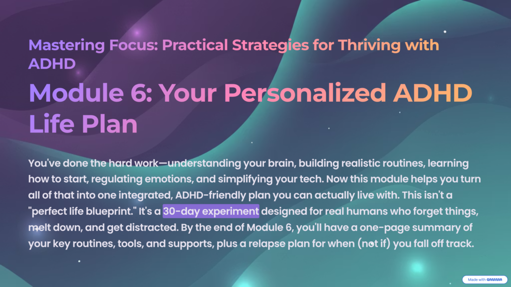 1 mastering focus practical strategies for thriving with adhd