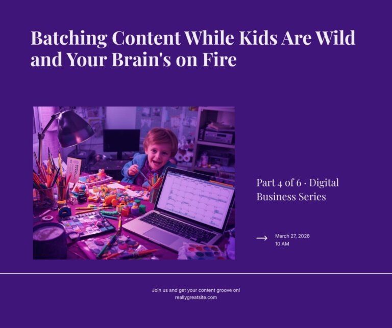 blog featured batching content adhd parent