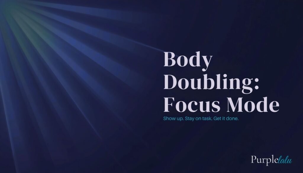 Body Doubling Focus Mode Graphic