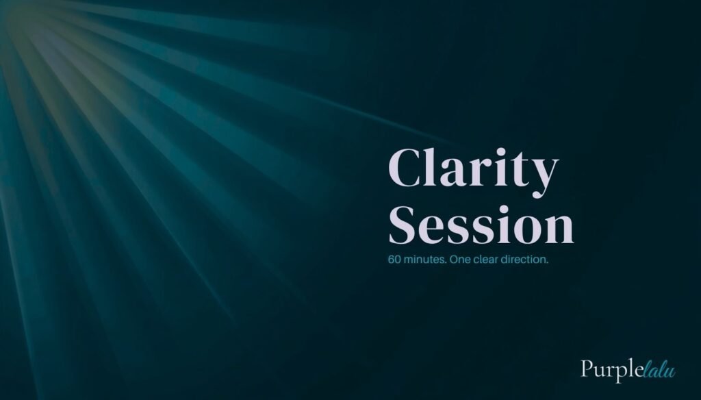 Clarity session 60 minutes clear