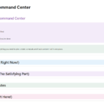 Content Command Center welcome screen
