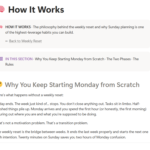 How it works section