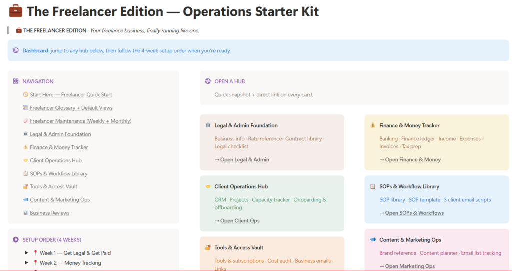 the freelancer edition screenshot