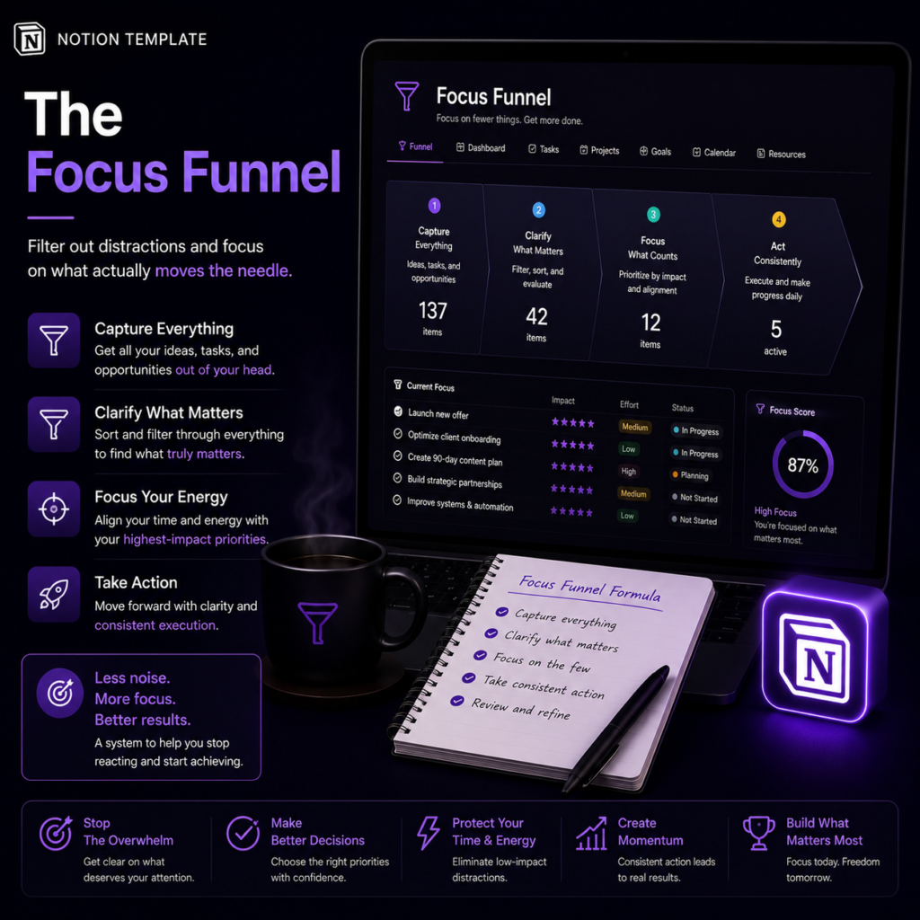 Product Image Focus Funnel