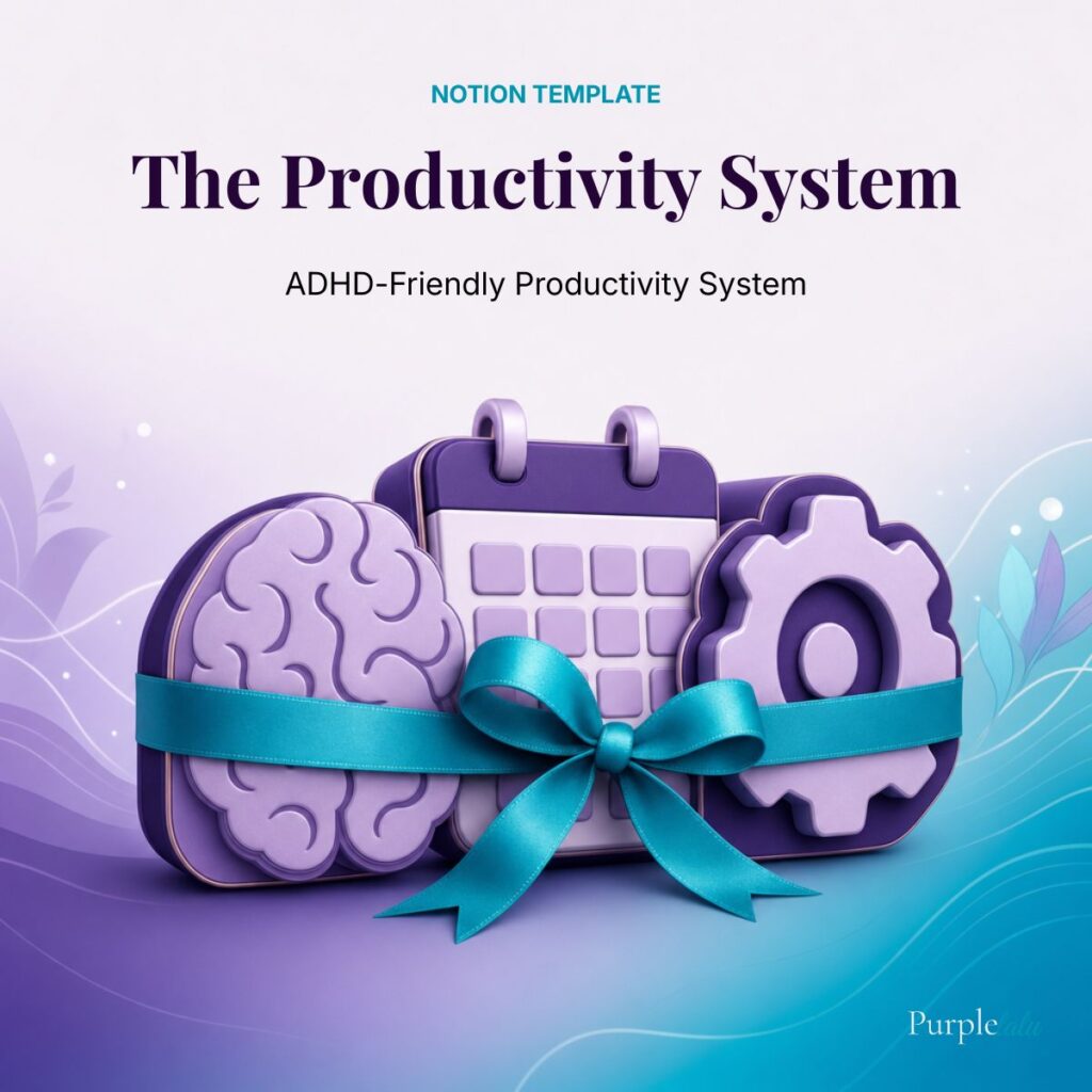 The Productivity System product image for PurpleLalu