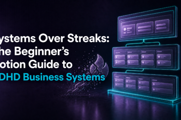 ADHD Notion Business Systems