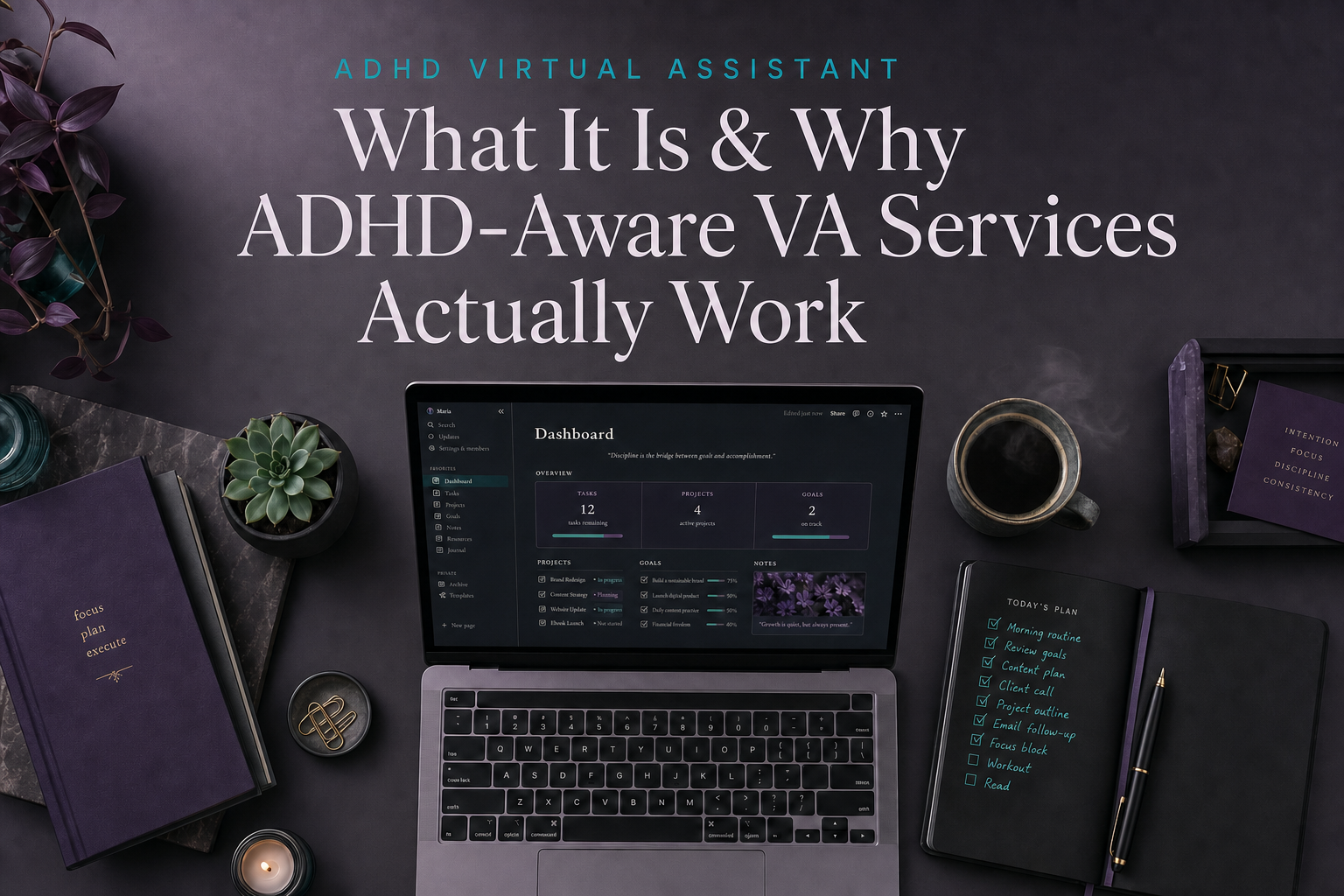 Adhd Productivity Blog 4 ADHD virtual assistant services — why traditional VAs fail neurodivergent entrepreneurs