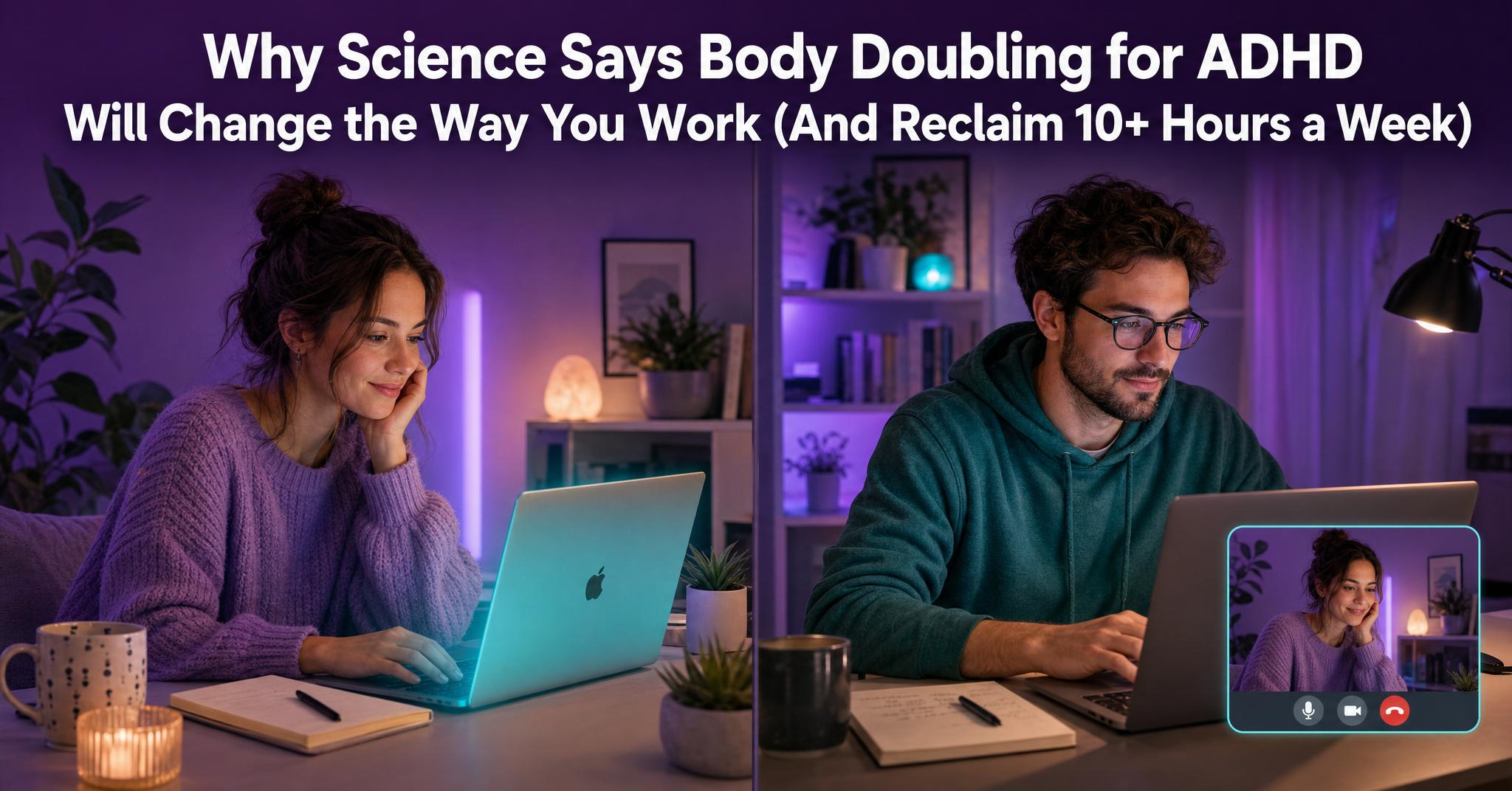 body doubling for ADHD
