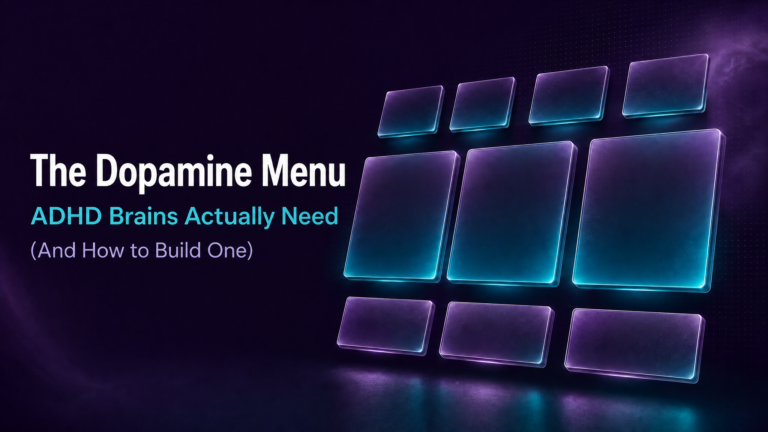 Adhd Productivity Blog 22 Dopamine Menu